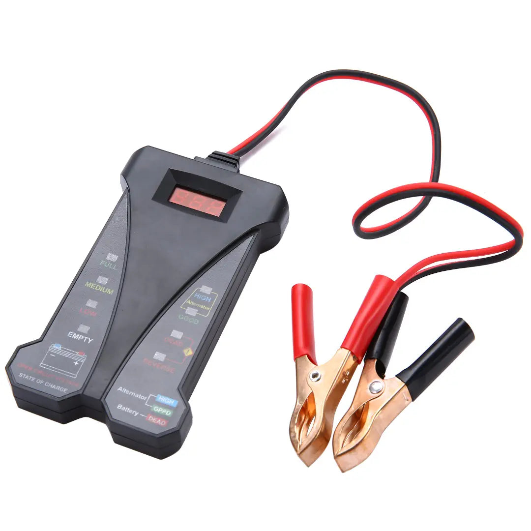 12V Battery Voltage Tester for Automotive Use