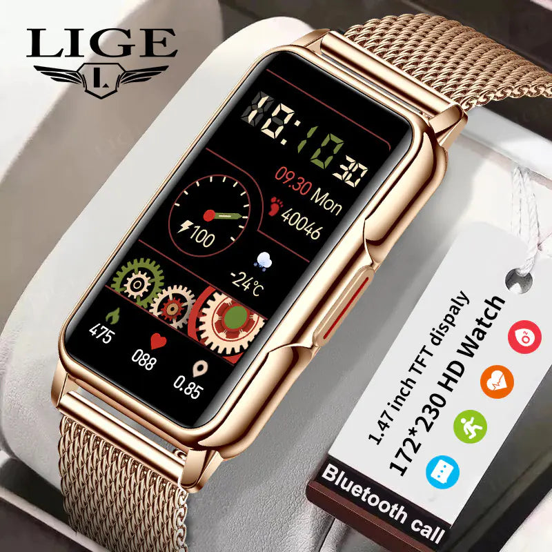LIGE Smart Sports Watch with Multi-Function Features