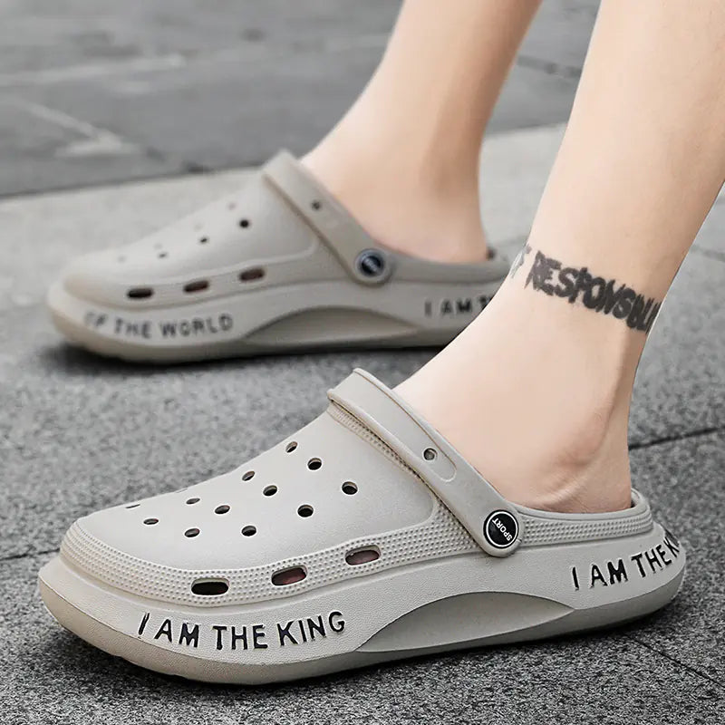 Men's Summer Trendy Thick-Soled Slip-On Sandals