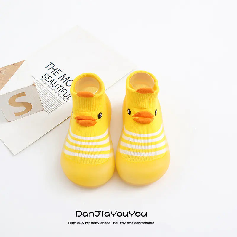 Spring Baby Socks and Cartoon Non-Slip Shoes Wholesale